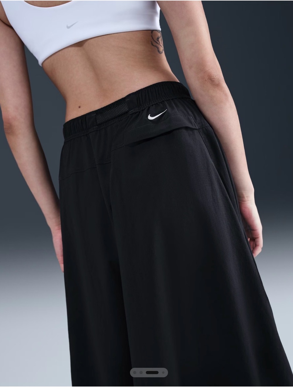 Nike ACG SUMMIT SMITH SKIRT NWT LARGE BLACK - Picture 2 of 8
